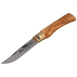 Antonini Old Bear Classical XL Olive Wood, Satin AISI 420 (9307/23_LU)