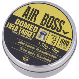 Apolo Air Boss Domed Field Target  AirGun Pellets .22/5.5 mm, 500 pcs 1.15g/18.0gr (30205)