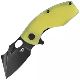 Bestech Lizard Lime Green G10, Black Stonewashed D2 Knife (BG39F)