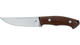 Fox Fenix Santos Wood, Satin Niolox by Yevgeny Khokhlov Knife (FX-649 SA)