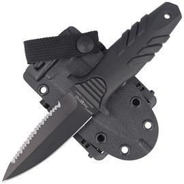 Fox Tactical Elementum Dagger PP+TPE Black, Black Blade (FX-647 S)