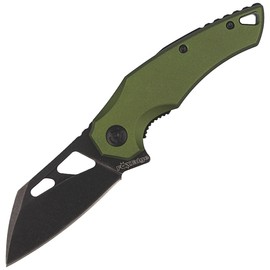 FoxEdge Atrax Green Aluminium, Black Stonewashed by Simonutti (FE-026 AOD)