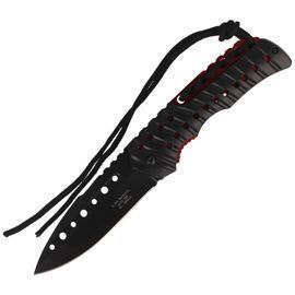 Herbertz CJH Hit Black Polymer Knife, Black Blade (44183 - 208312)