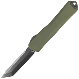 Heretic Knife Manticore X TE Green Aluminium, Black DLC S35VN by Tony Marfione Jr.