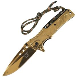 Knife Herbertz Solingen Golden Drop Point Folder (567112)