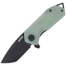 Kubey Knife Campe, Jade G10, Dark Stonewashed D2 (KU203I)