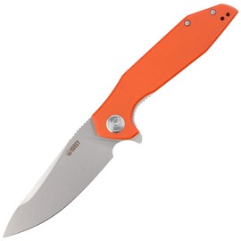 Kubey Knife Nova Orange G10, Bead Blasted D2 (KU117H)