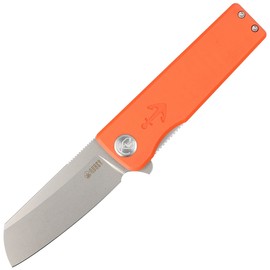 Kubey Knife Sailor Orange G10, Bead Blasted AUS-10 by Sekira Sochi (KU317G)
