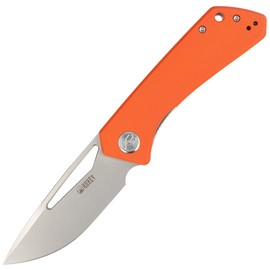 Kubey Thalia Knife Orange G10, Beadblasted D2 (KU331H)