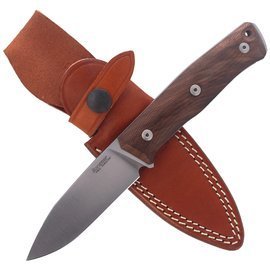 LionSteel Bushcraft Walnut / Fixed Satin Blade (B35 WN)