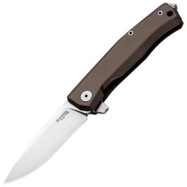 LionSteel Myto Earth Brown Aluminium, Stone Washed M390 by Molletta (MT01A ES)