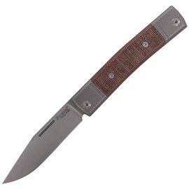 LionSteel bestMAN Natural Micarta, Clip Blade (BM1 CVN)