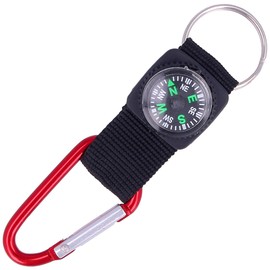 Martinez Albainox compass carabiner (09896 RED)