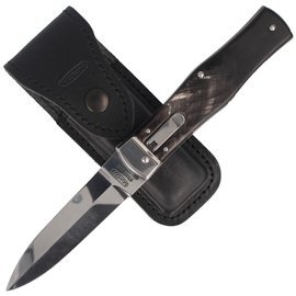 Mikov Predator Buffalo Horn Automatic Knife (241-NR-1/KP)