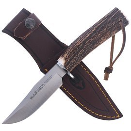 Muela Braco-11A Deer Stag Knife, Satin X50CrMoV15