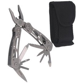 Multi-Tool Martinez Albainox Grey Stainless Steel 11 functions, Case (33925)