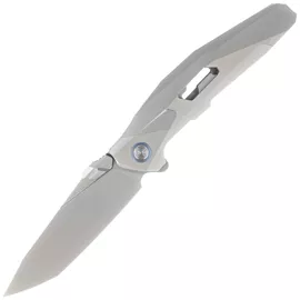 RikeKnife Shadow Tanto Gray Titanium, Satin M390 (RK-Shadow-T-P)