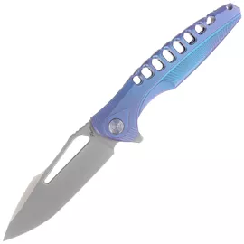 RikeKnife Thor 5 Blue Titanium, Satin M390 (RK-Thor5-B)