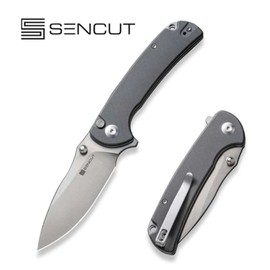 Sencut Knife Pulsewave Gray G10, Satin 9Cr18MoV (S23032-2)