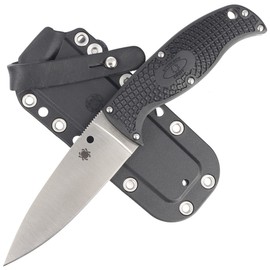 Spyderco Enuff 2 Black FRN, Satin VG-10 knife (FB31PBK2)