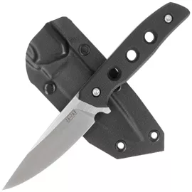 Za-Pas Knives Ambro Black G10, Satin D2 (AM-G10-BL)