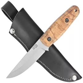 Za-Pas Modern Pukko XS Ashwood, Satin 80CrV2 Knife