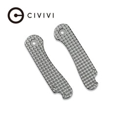 Civivi Elementum Frag Titanium Handle Scales, Gray Stonewashed (C18062AD-2)