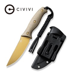 Civivi Knife Stormridge Tan G10, Desert Tan Stonewashed Nitro-V (C23041-2)