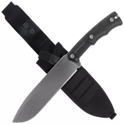 Extrema Ratio Numen Knife Black G10, Satin N690 by Daniele Dal Canto (04.1000.0108/SAT-BLK)