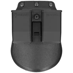 Fobus Double Magazine Pouch for Single-Stack 9mm Mag: Glock 43, 43X, 48, S&W Shield, Sig P365, Springfield XDS, Ruger (6912ND)