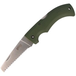 Folding saw Herbertz Solingen Olive Elastomer, Satin Finish 125mm (55003)