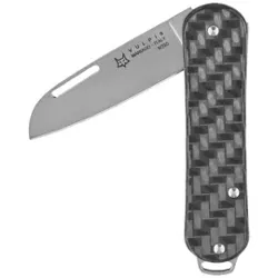 Fox Vulpis Carbon Fiber 3K, Polished M390 Pocket Knife (FX-VP108 CF)