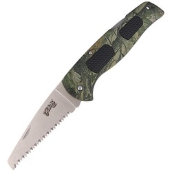 Herbertz Solingen Wood Camo Elastomer Folding Saw, Satin Finish 114mm (55004)