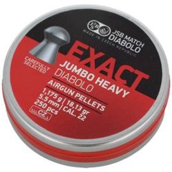 JSB Exact Jumbo Heavy Pellets 5.52mm, 250psc (546287-250)