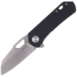 Kubey Knife Black G10, Satin D2 (KU332A)