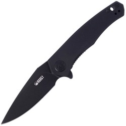 Kubey Knife Cadmus Black G10, Dark Stonewashed by Max (KU055B)