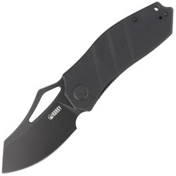 Kubey Knife Ceyx Black G10, Black Stonewashed D2 (KU335D)