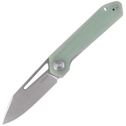 Kubey Knife Royal, Jade G10, Bead Blasted D2 (KU321B)