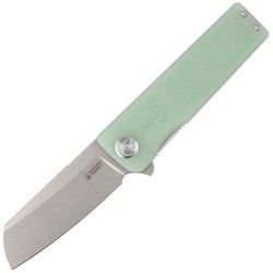 Kubey Knife Sailor Jade G10, Bead Blasted AUS-10 by Sekira Sochi (KU317E)