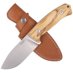 LionSteel Bushcraft Olive Wood, Satin Blade (M3 UL)