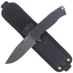 LionSteel G10 Black, PVD / Stone Washed Sleipner (M5B G10)