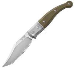 LionSteel Gitano Green Canvas / Satin Blade (GT01 CVG)