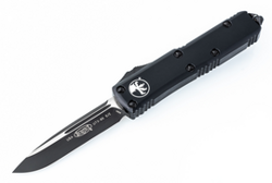 Microtech UTX-85 S/E OTF Knife Black Aluminum, Black M390 (231-1T)