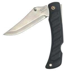 Mikov Crocodile Black ABS Folding Knife, Mirror Finish (243-NH-1/C BLK)