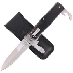 Mikov Predator Buffalo Horn, Mirror switchblade (241-NR-3/KP)