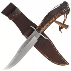 Muela CAZ-16 Crown Stag Knife, Satin X50CrMoV15