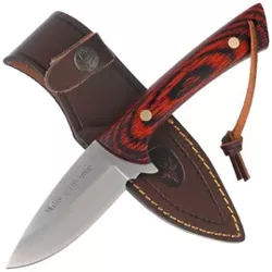 Muela Colibri COL-9.R Knife Coral Pakka Wood, Satin X50CrMoV15