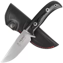 Muela Husky Black Micarta, Satin 14C28N (HUSKY-11M)