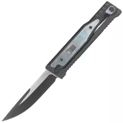 Reate EXO 2.0 D/P Black PVD / Colored Titanium, Black PVD Elmax (EXO BLK.PVD.DP)