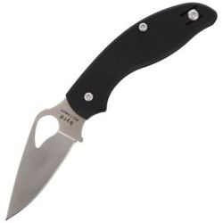 Spyderco Byrd Tern G-10 Black, PlainEdge (BY23GP)